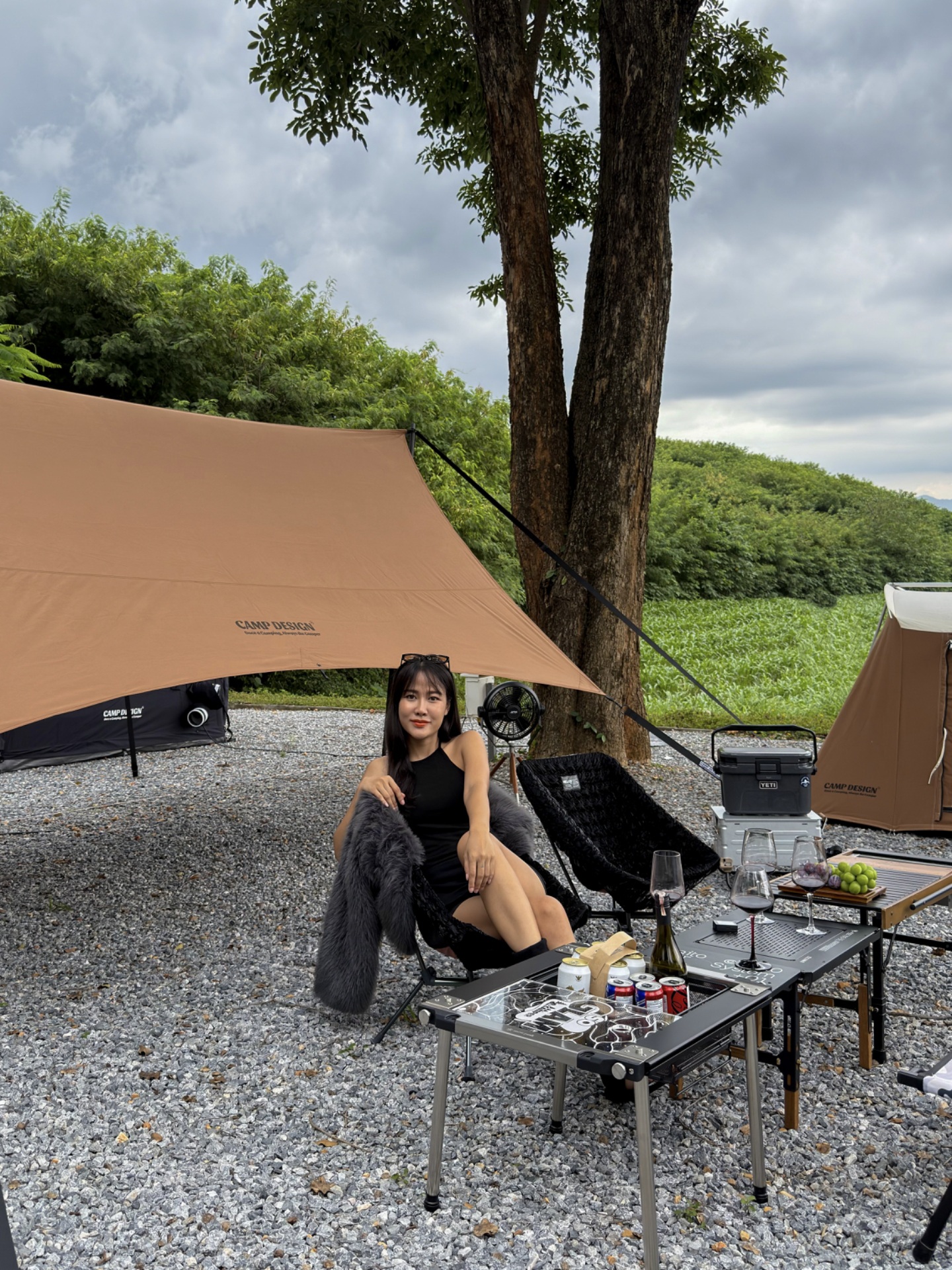 Camp Design​ Tarp -​ Brick brown